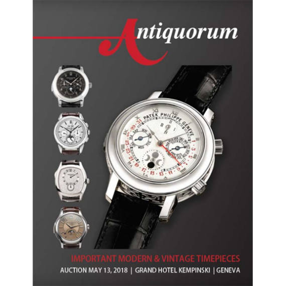 Antiquorum Important Modern & Vintage Timepieces | May 13 | Mondani Web - Mondani Web - Mondani Web
