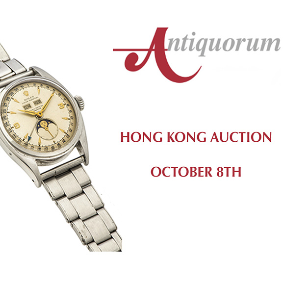 Antiquorum Important Modern & Vintage Timepieces October 8th Hong Kong Auction Highlights - MondaniWeb