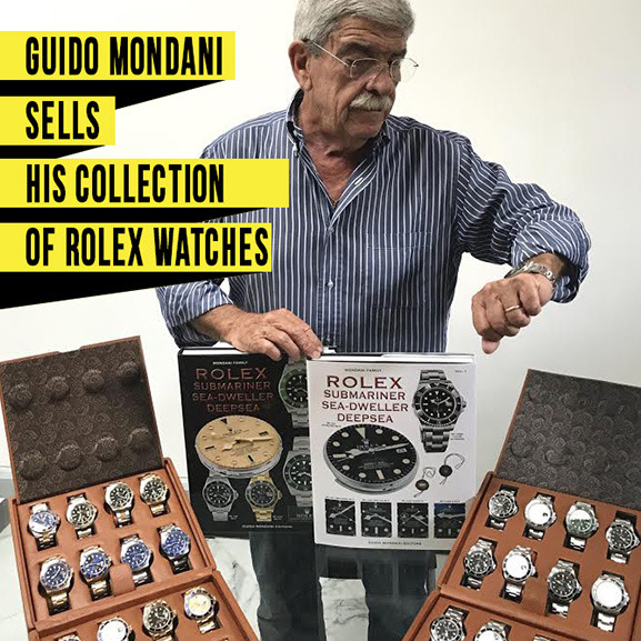 guido mondani rolex collection
