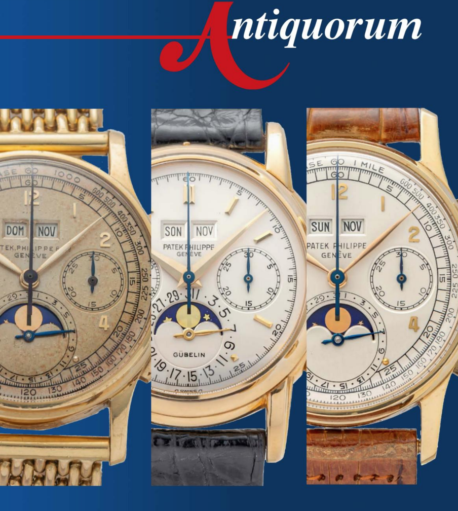 Important Modern & Vintage Timepieces by Antiquorum - MondaniWeb