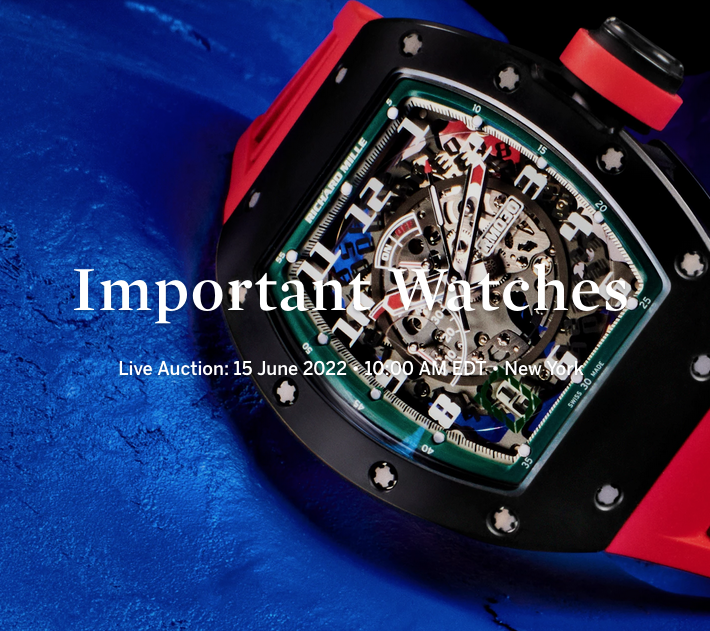 Important Watches by Sotheby’s - MondaniWeb
