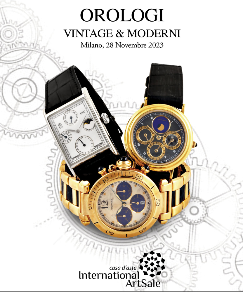 Vintage and Modern Watches Live Auction by International Art Sale - MondaniWeb